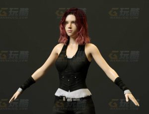 玩酷CG网—黑寡妇2C4D模型