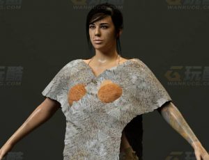 玩酷CG网—乞丐C4D模型