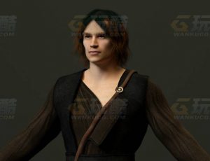 玩酷CG网—猥琐男C4D模型