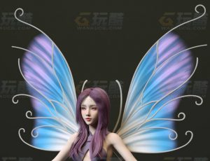 玩酷CG网—小仙女C4D模型