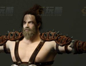 玩酷CG网—野蛮人C4D模型