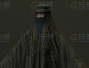 玩酷CG网—异国神秘人C4D模型