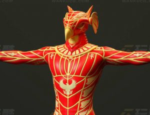 玩酷CG网—鹰头C4D模型