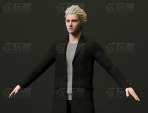 玩酷CG网—大帅哥C4D模型