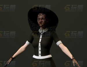 玩酷CG网—妇人C4D模型
