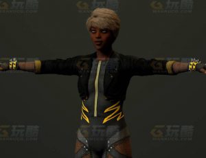 玩酷CG网—黑人特工C4D模型