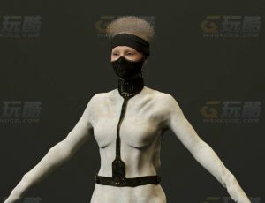 玩酷CG网—街舞女C4D模型