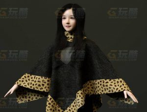 玩酷CG网—美少女3C4D模型