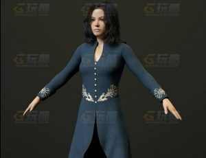 玩酷CG网—熟女C4D模型