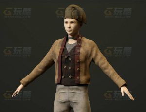 玩酷CG网—小伙子C4D模型