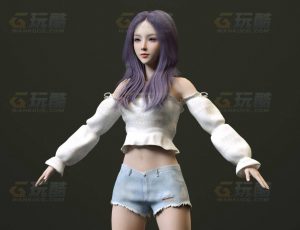 玩酷CG网—小辣妹C4D模型