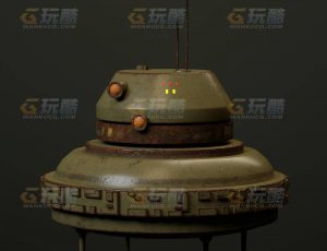 玩酷CG网—UFO机器人C4D模型