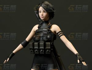 玩酷CG网—暗杀者C4D模型