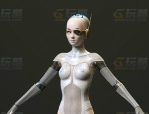 玩酷CG网—次级改造人C4D模型