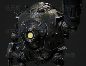 玩酷CG网—大胖机械装甲C4D模型
