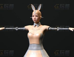 玩酷CG网—改造人2C4D模型