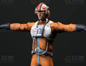 玩酷CG网—火星登陆员2C4D模型