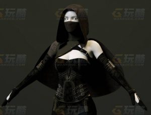 玩酷CG网—冒险者C4D模型