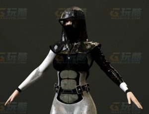 玩酷CG网—冒险者3C4D模型