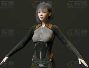 玩酷CG网—冒险者5C4D模型