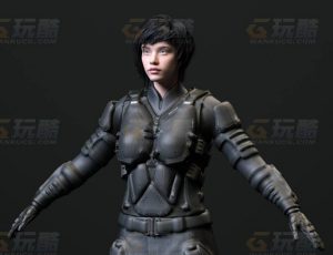 玩酷CG网—美国特警C4D模型