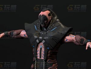 玩酷CG网—纳米机器人C4D模型