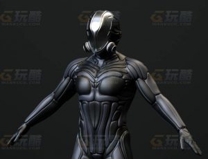 玩酷CG网—纳米机器人2C4D模型