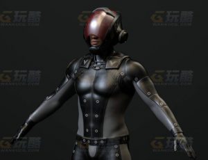 玩酷CG网—纳米机器人3C4D模型