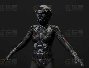 玩酷CG网—纳米机器人6C4D模型