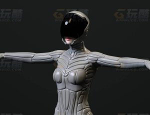 玩酷CG网—纳米机器人9C4D模型