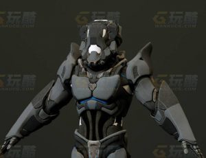 玩酷CG网—纳米战斗机器人C4D模型