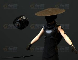 玩酷CG网—忍者C4D模型
