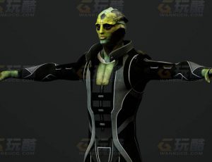 玩酷CG网—赛博机器人2C4D模型