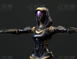 玩酷CG网—赛博流浪者2C4D模型