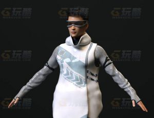 玩酷CG网—赛博小哥C4D模型