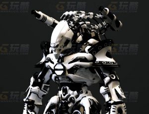 玩酷CG网—死亡战士C4D模型