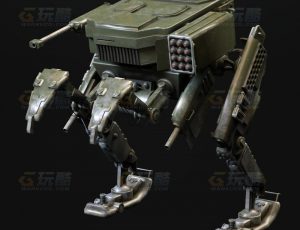 玩酷CG网—战斗装甲机器C4D模型