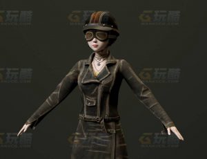 玩酷CG网—蒸汽波飞行员C4D模型