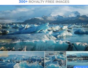 玩酷CG网—300组冰岛冰川冰晶高清参考图片合集