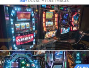 玩酷CG网—150组博赛朋克风格街机游戏机高清参考图片合集