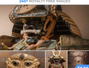 玩酷CG网—日本武士道盔甲武器高清参考图片合集