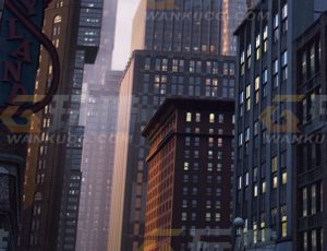 玩酷CG网—城市街道楼房模型