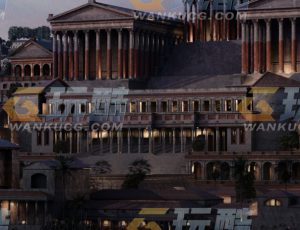 玩酷CG网—罗马帝国建筑模型