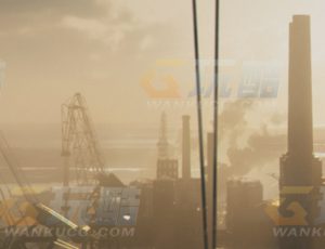 玩酷CG网—码头工厂场景模型