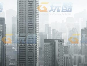 玩酷CG网—迷宫物语东京城市楼房模型