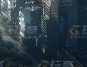 玩酷CG网—未来科幻东京城市楼房建筑模型