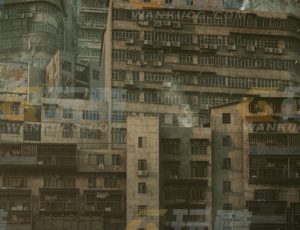 玩酷CG网—未来贫民窟楼房场景模型