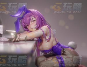 玩酷CG网—Scathach Blender模型