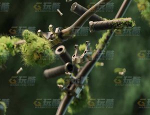 Flow Walktrough动力学实战项目C4D视频教程