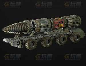 玩酷CG网—大钻车C4D模型